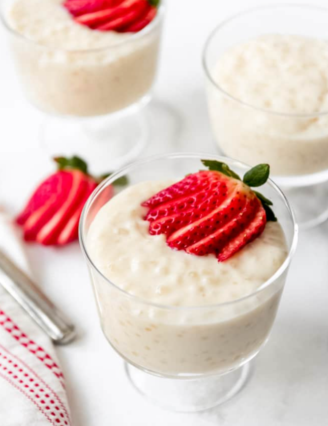 Tapioca ‘Rice’ Pudding